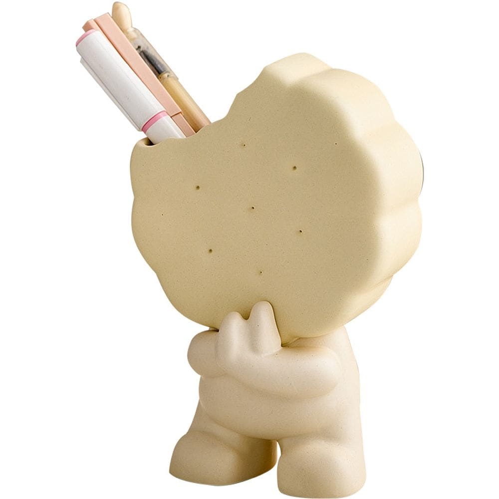 Porta-canetas Porta-lápis de cerâmica Organizador de mesa