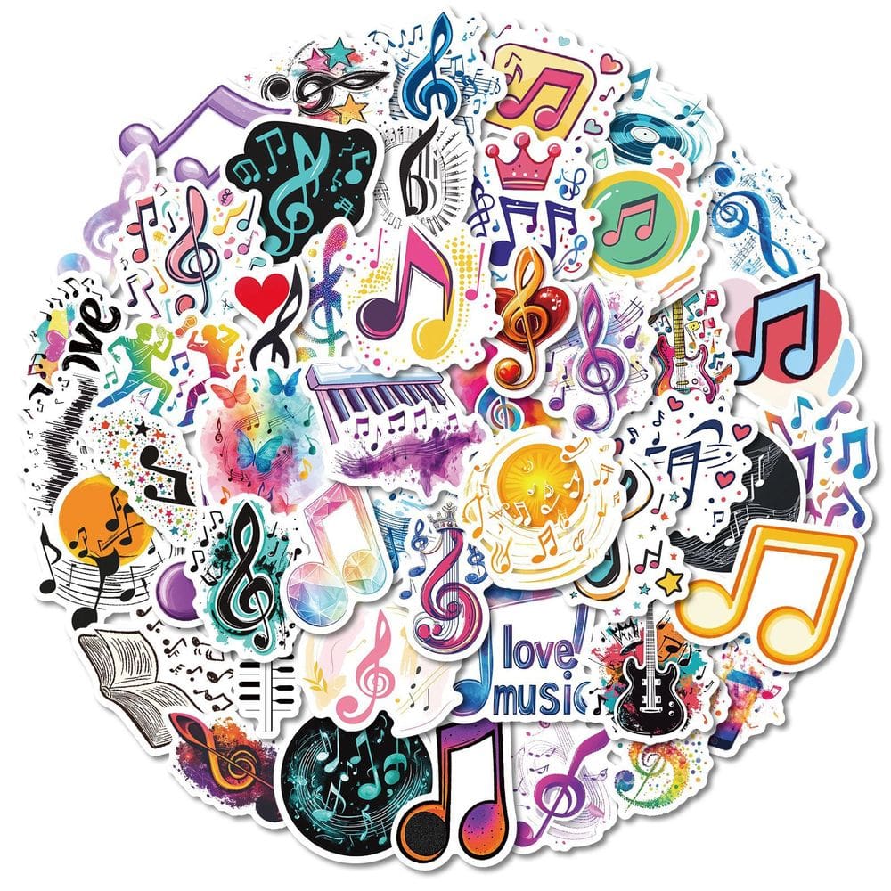 Conjunto de adesivos holográficos Angel Mermaid Fantasy Dragon 50 unidades