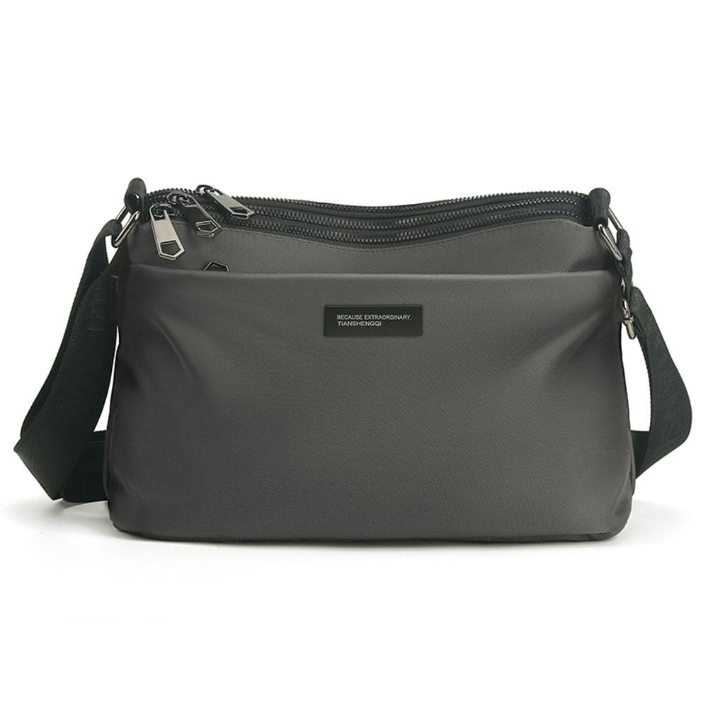 Bolsa Messenger moderna impermeável para homens em tecido Oxford