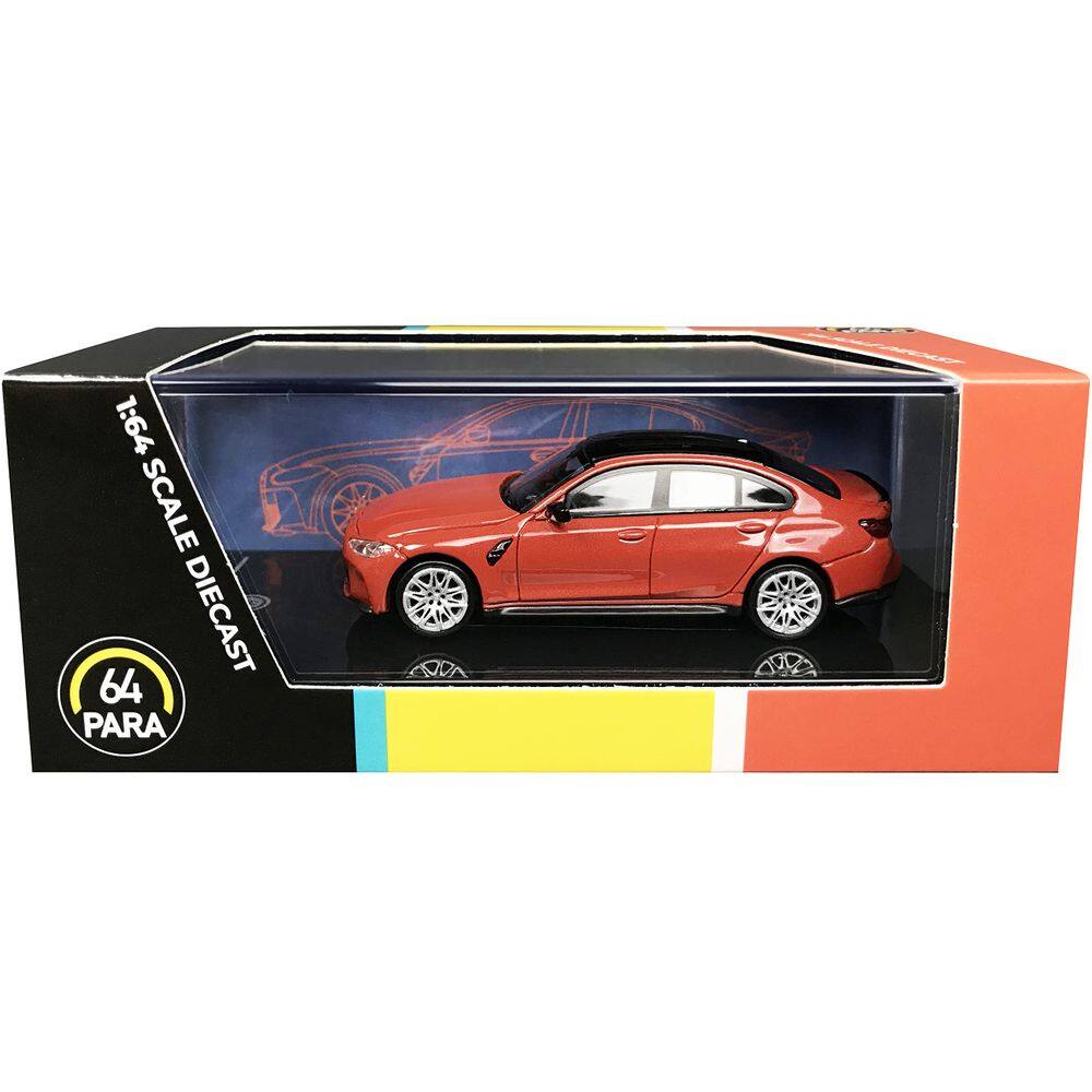 Modelo de carro moldado sob pressão Paragon Models M3 (G80) Toronto Red 1/64