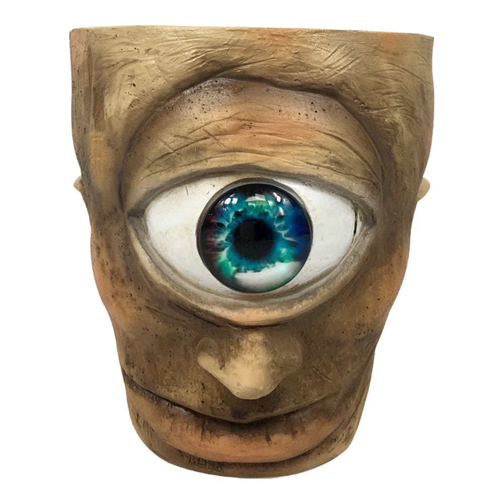 Resina Flowerpot Creative Cyclops Head Mythical Monster 800g