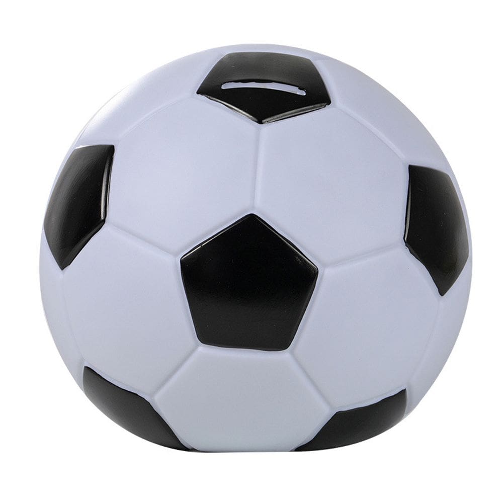 Soccer Ball Coin Bank Home Piggy Bank para crianças - PVC