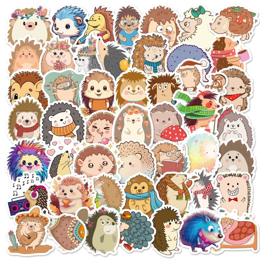 Pacote de adesivos Bee, 50 peças, decalque de grafite de desenho animado à prova d`água