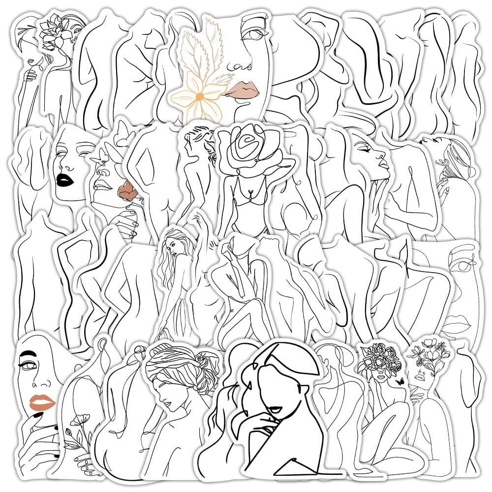 Adesivos Dandelion Cartoon 60 unidades de vinil impermeável para decoração