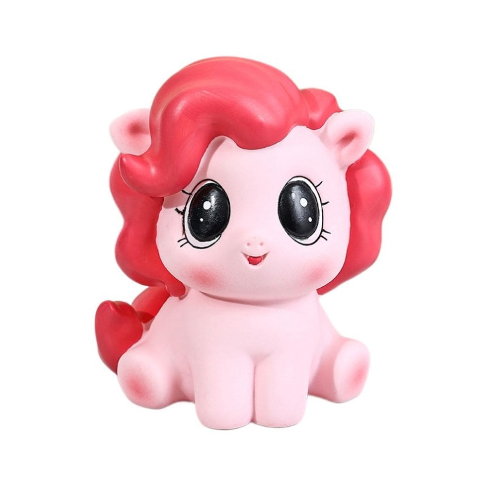 Piggy Bank Cute Cartoon Pony PVC Creative Savings Bank