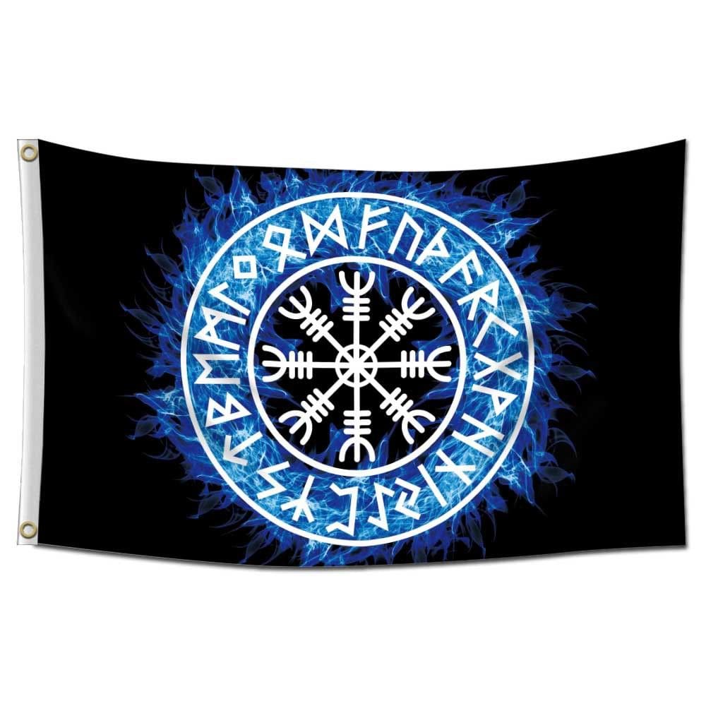 Bandeira de tecido de poliéster Viking Pirate 90x150cm