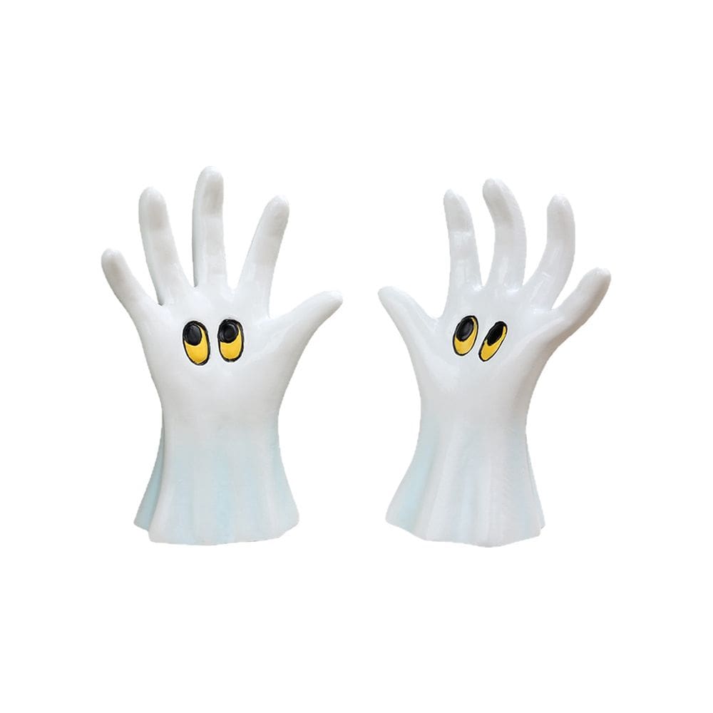 Escultura em resina de estátua de mão fantasma para decoração de jardim