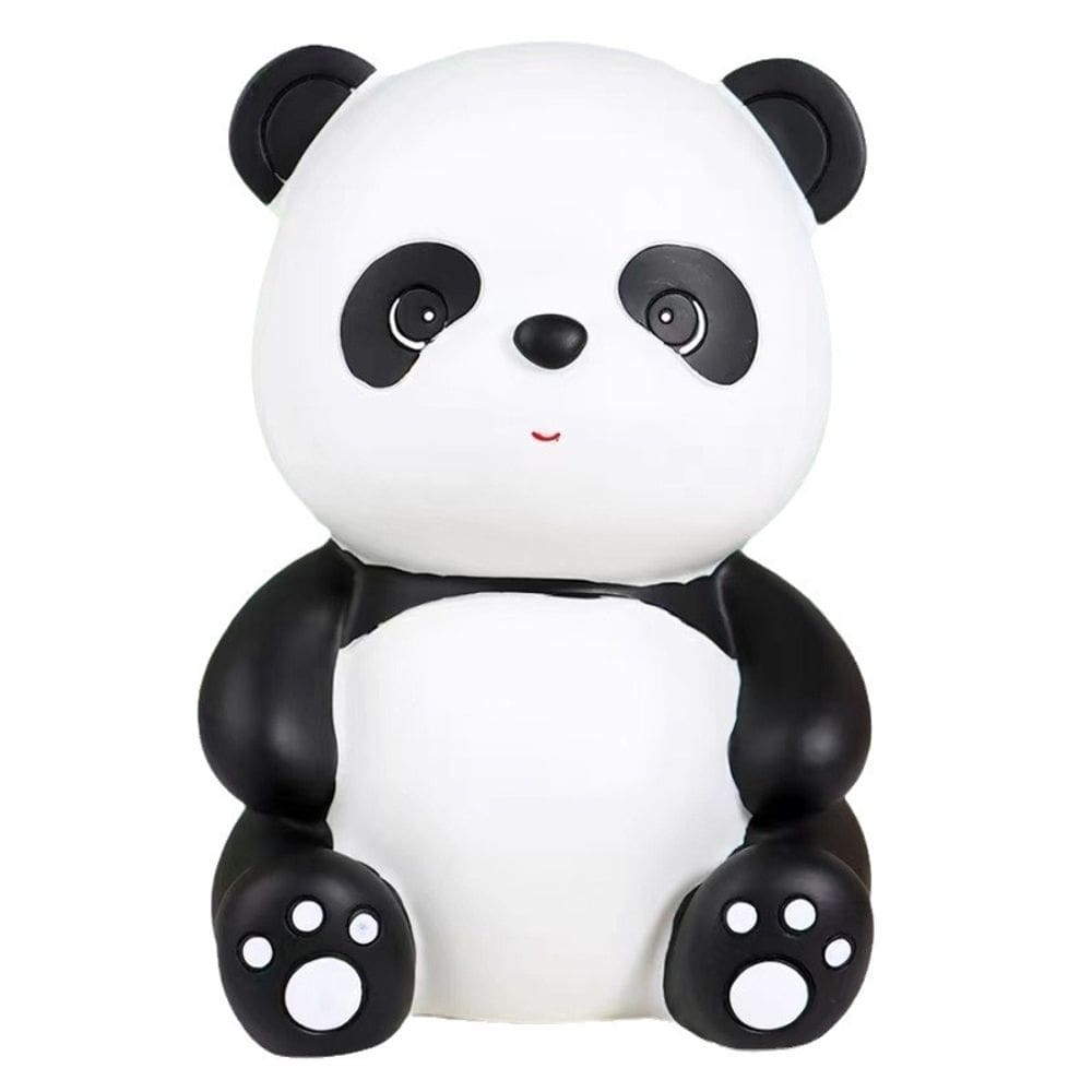Cofrinho Adorável Panda Coin Bank Home PVC 20x14x14cm