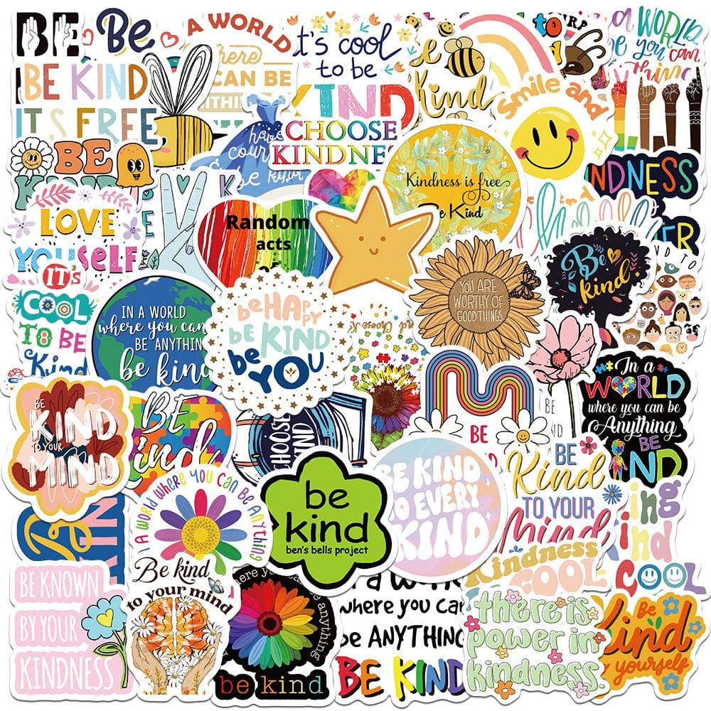 Pacote de adesivos Best Friends Forever 50 unidades de vinil impermeável