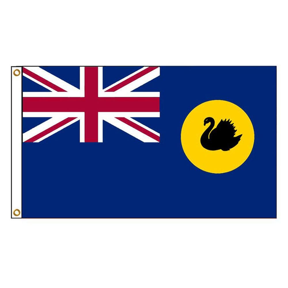 Bandeira do Estado da Austrália Ocidental 90x150cm Poliéster