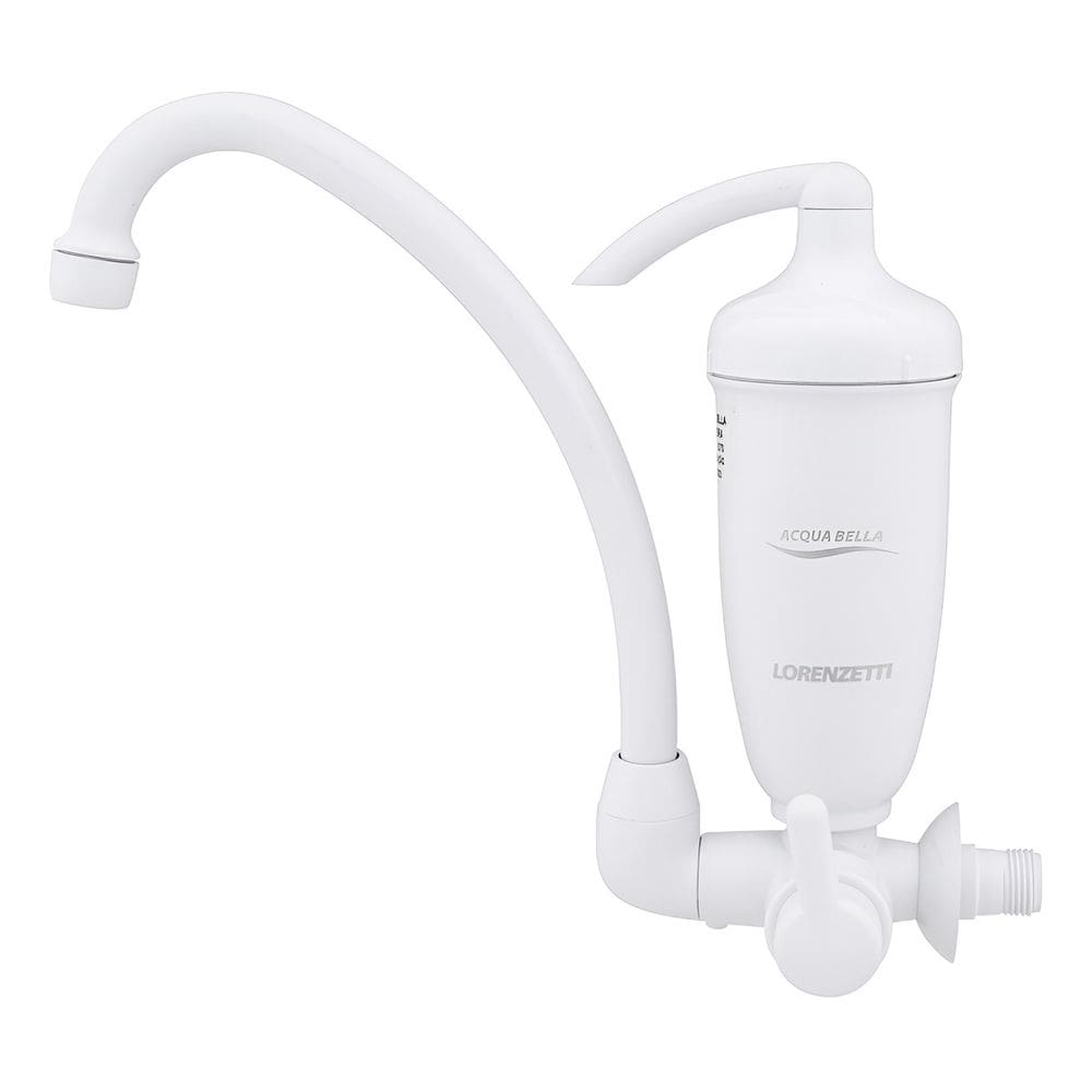 Torneira Com Filtro Preta Fosca Viqua 28x24x9cm Bica Alta