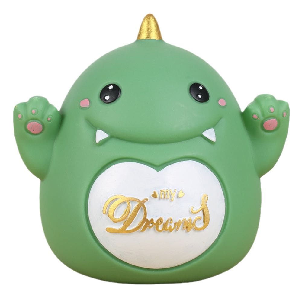 Coin Bank Cartoon Dinosaur Home Piggy Bank PVC tamanho grande