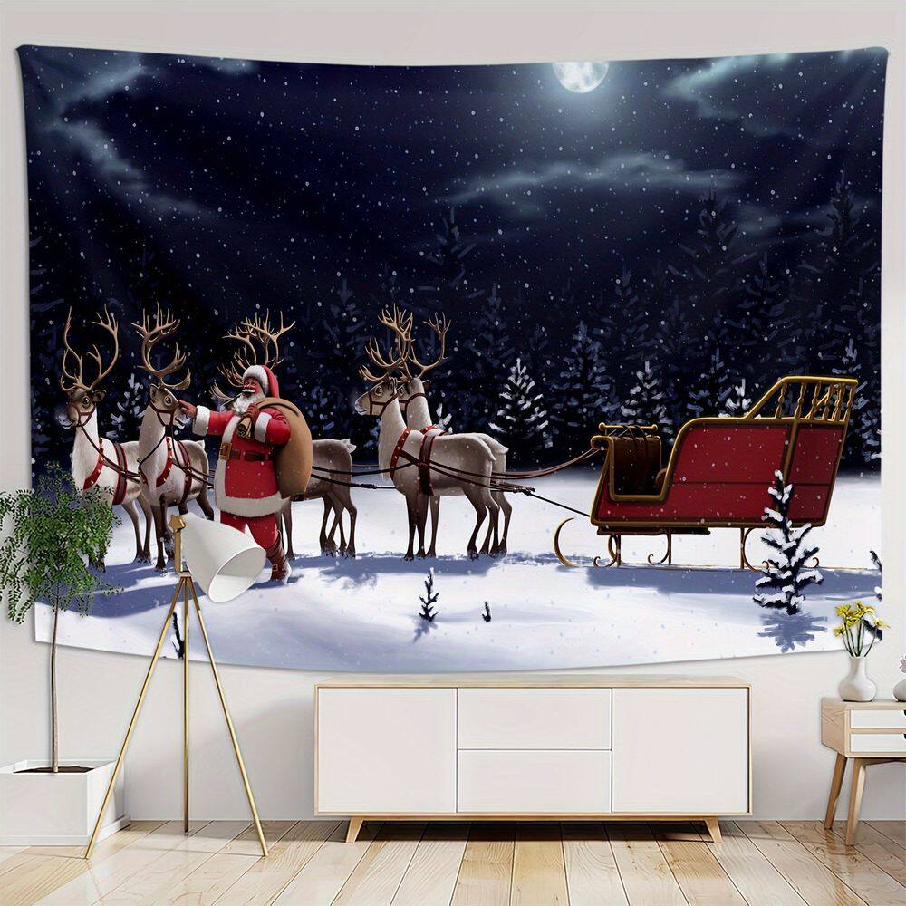 Tapeçaria para pendurar na parede Tiki Bar Tropical Hawaiian Totem 150x130cm