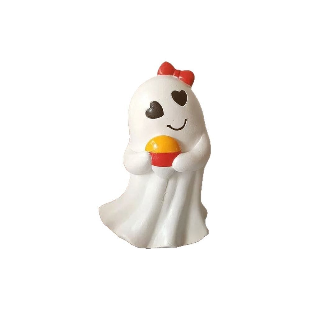 Estátua fantasma, decoração de jardim, escultura em resina, Girl Gh