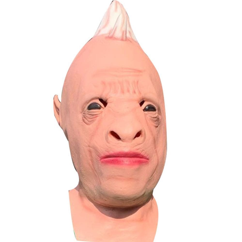 Brincadeira cômica engraçada de máscara de rinoceronte para cosplay de Halloween