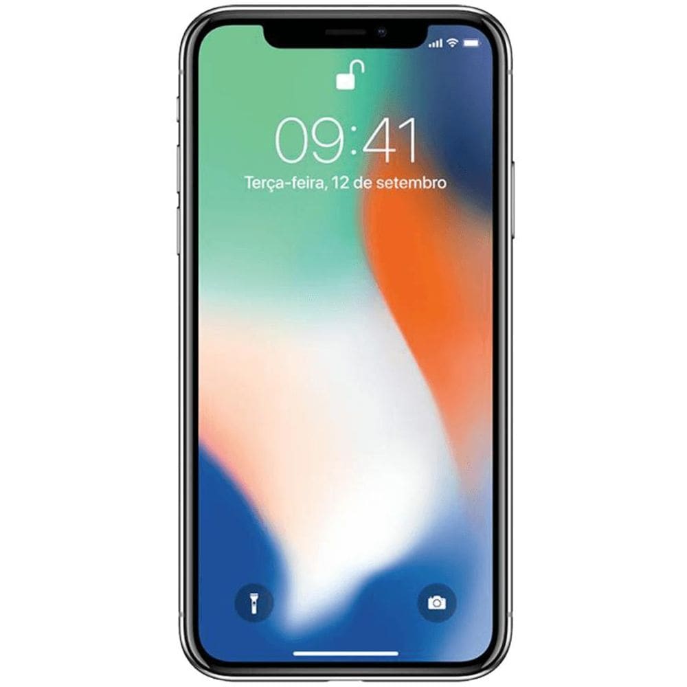 USADO iPhone XS 64 GB Prata Muito Bom (usado)