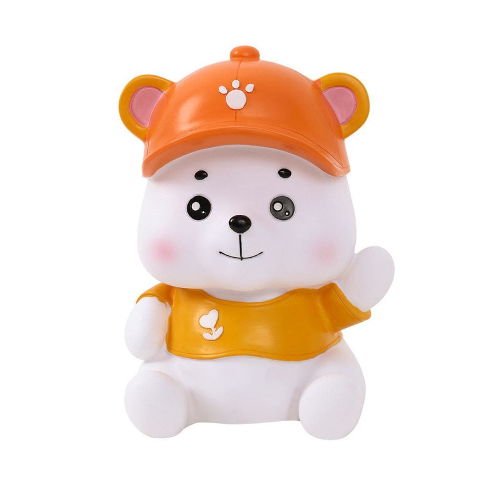 Coin Bank Cute Oversized Bear Home Piggy Bank para crianças