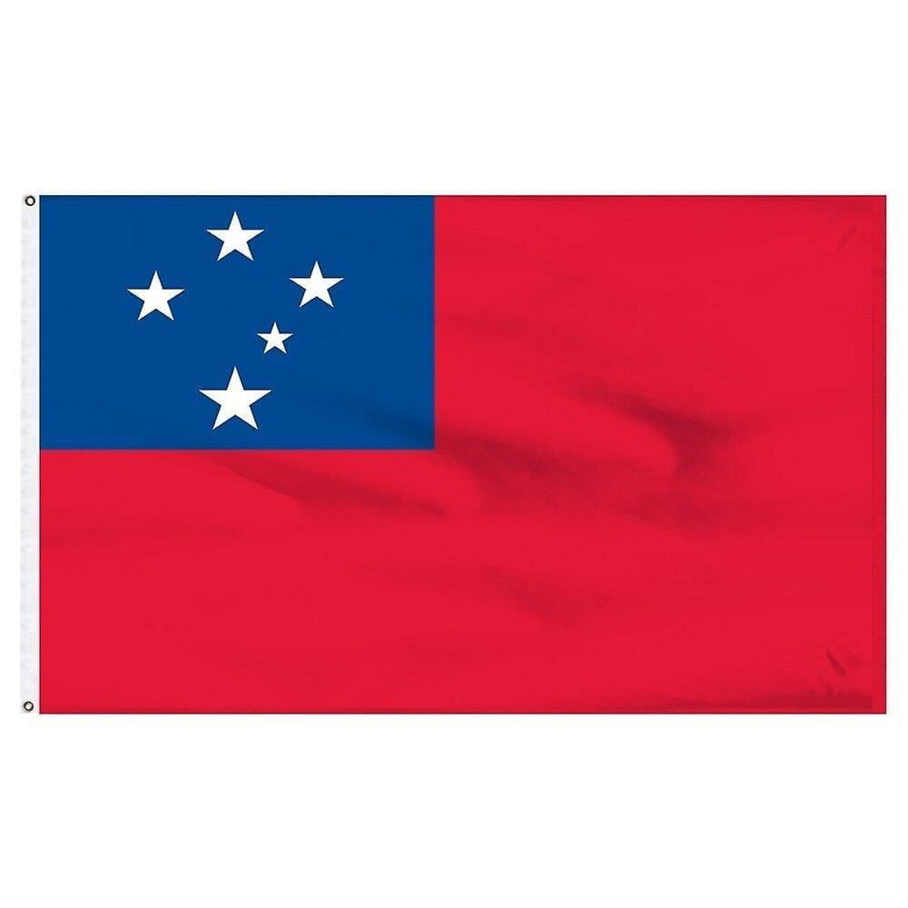 Bandeira Samoa Nacional 150x90cm Poliéster Premium