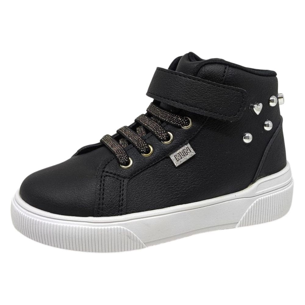 Bota Casual Infantil Menina Brilho Conforto Estilo Klin Sky