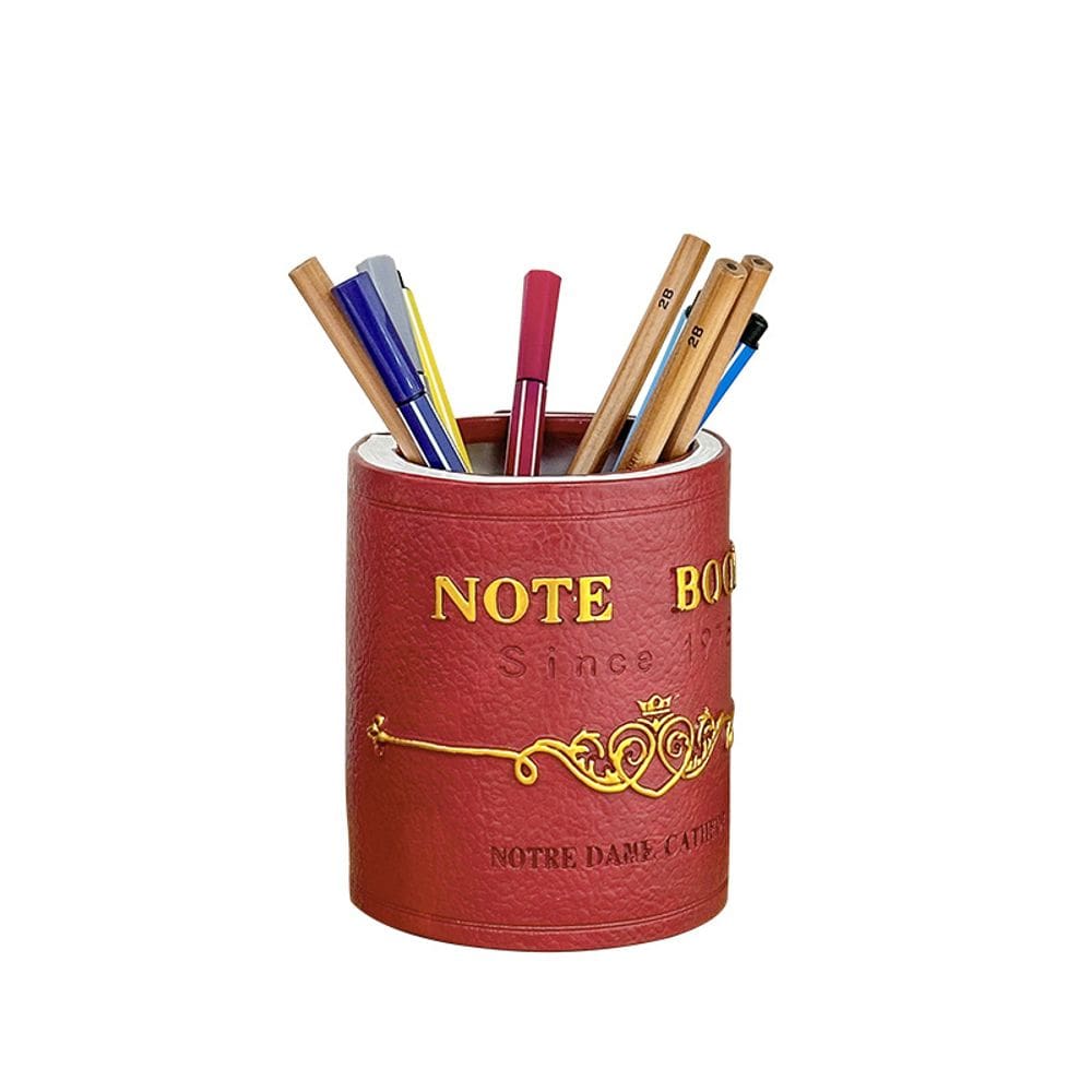Porta-canetas Vintage Book Style Vinyl Pot