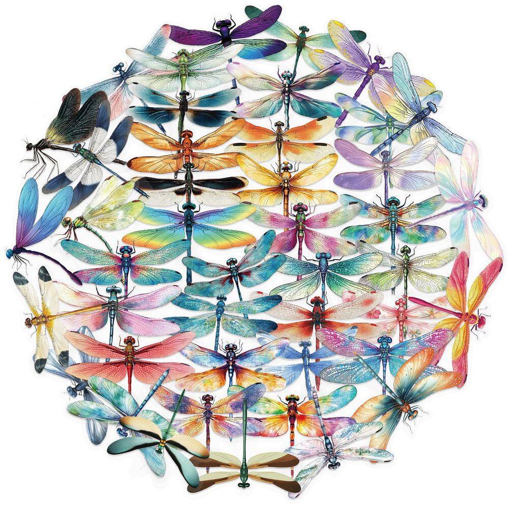 Pacote de adesivos Transparent Dragonfly Waterproof Vinyl x50