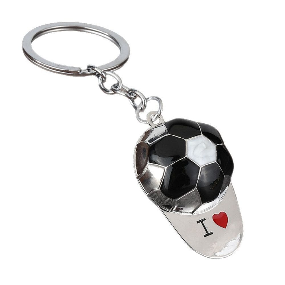 Chaveiro: boné de futebol I Love Design Zinc Alloy Sports