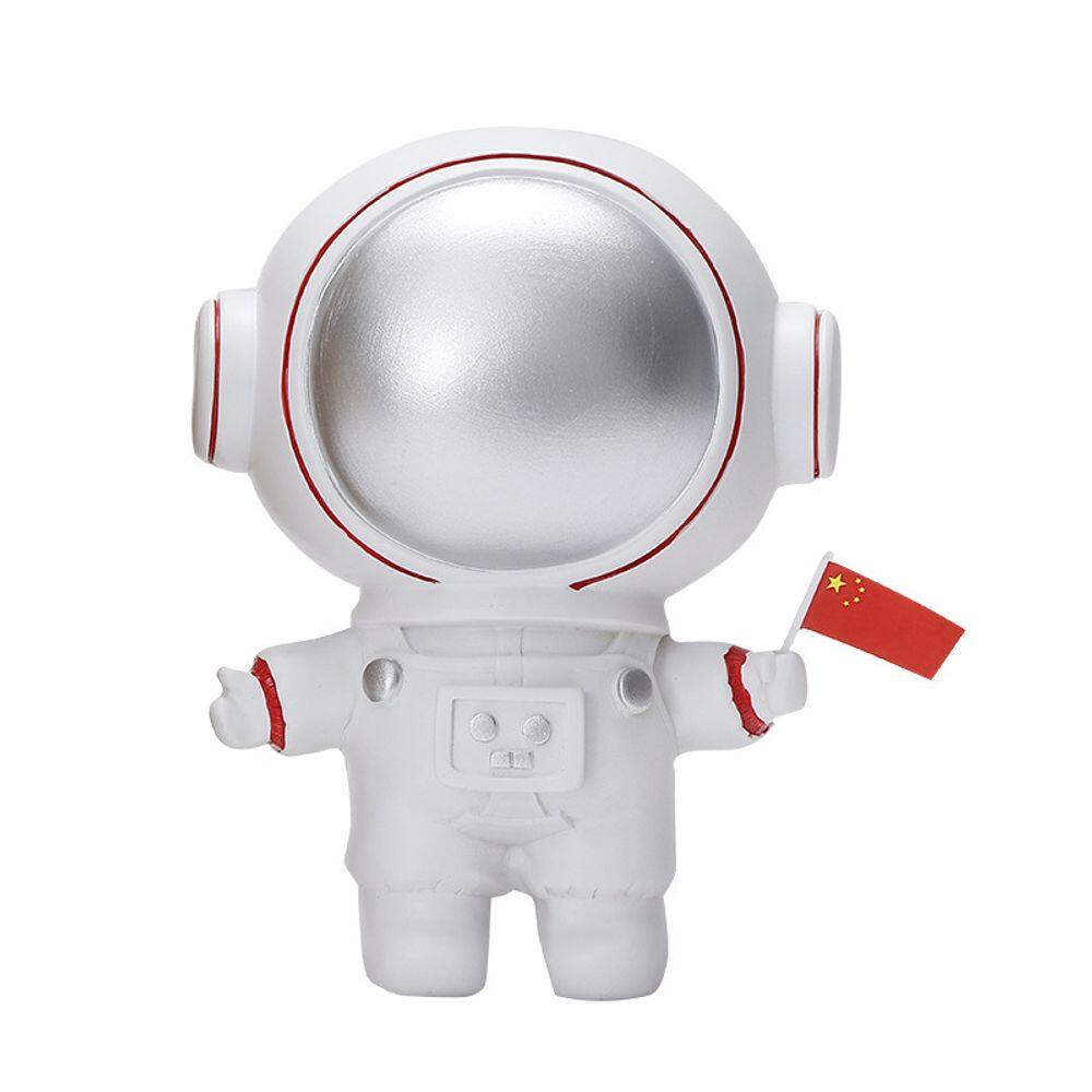 Estatueta espacial criativa de resina Piggy Bank Astronaut for Boys