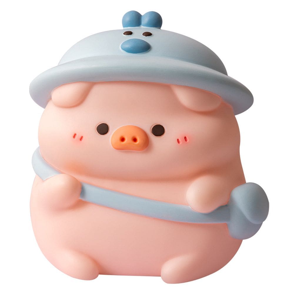 Banco de poupança de PVC Money Bank Cute Pig Cartoon para crianças