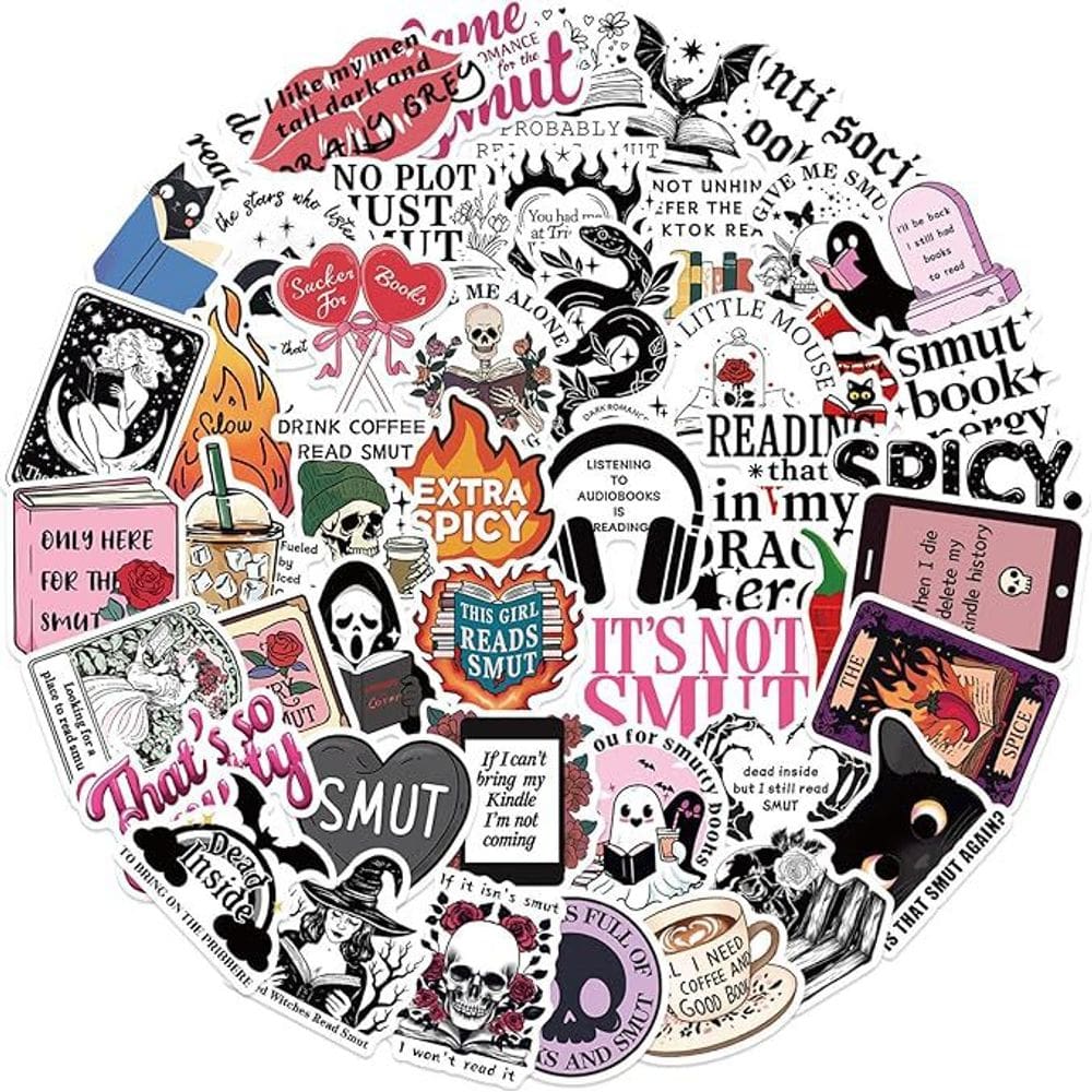 Pacote de adesivos Funny Meme Sarcastic Humor 50 unidades de vinil PVC