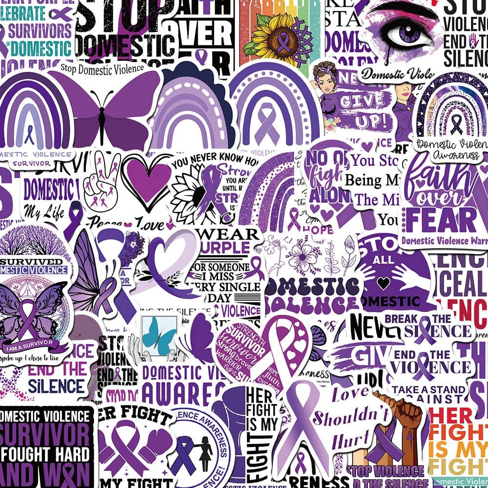 Pacote de adesivos Breast Cancer Awareness, 100 unidades de fita rosa