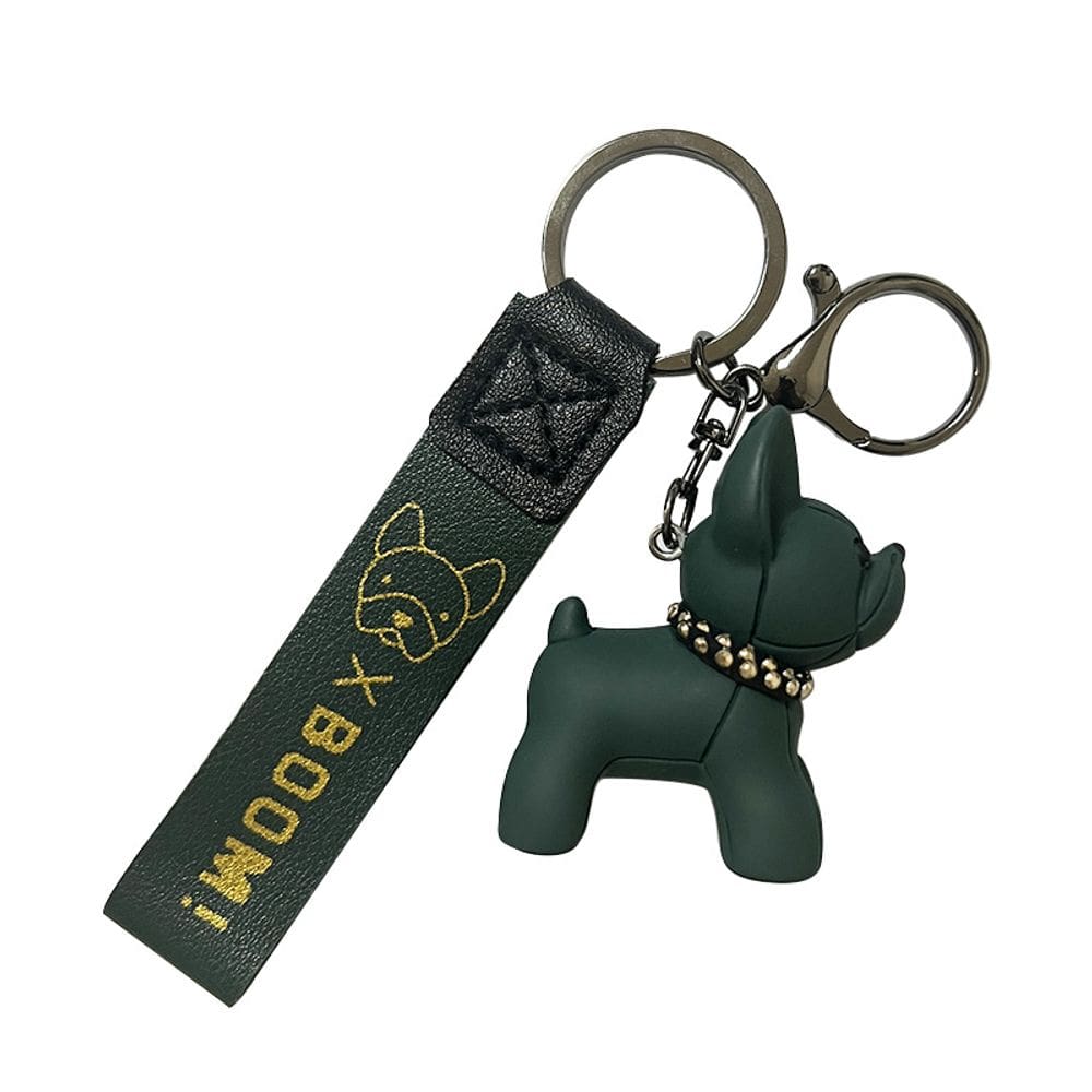 Chaveiro Fashion Bulldog Dog Resin French para homens e mulheres