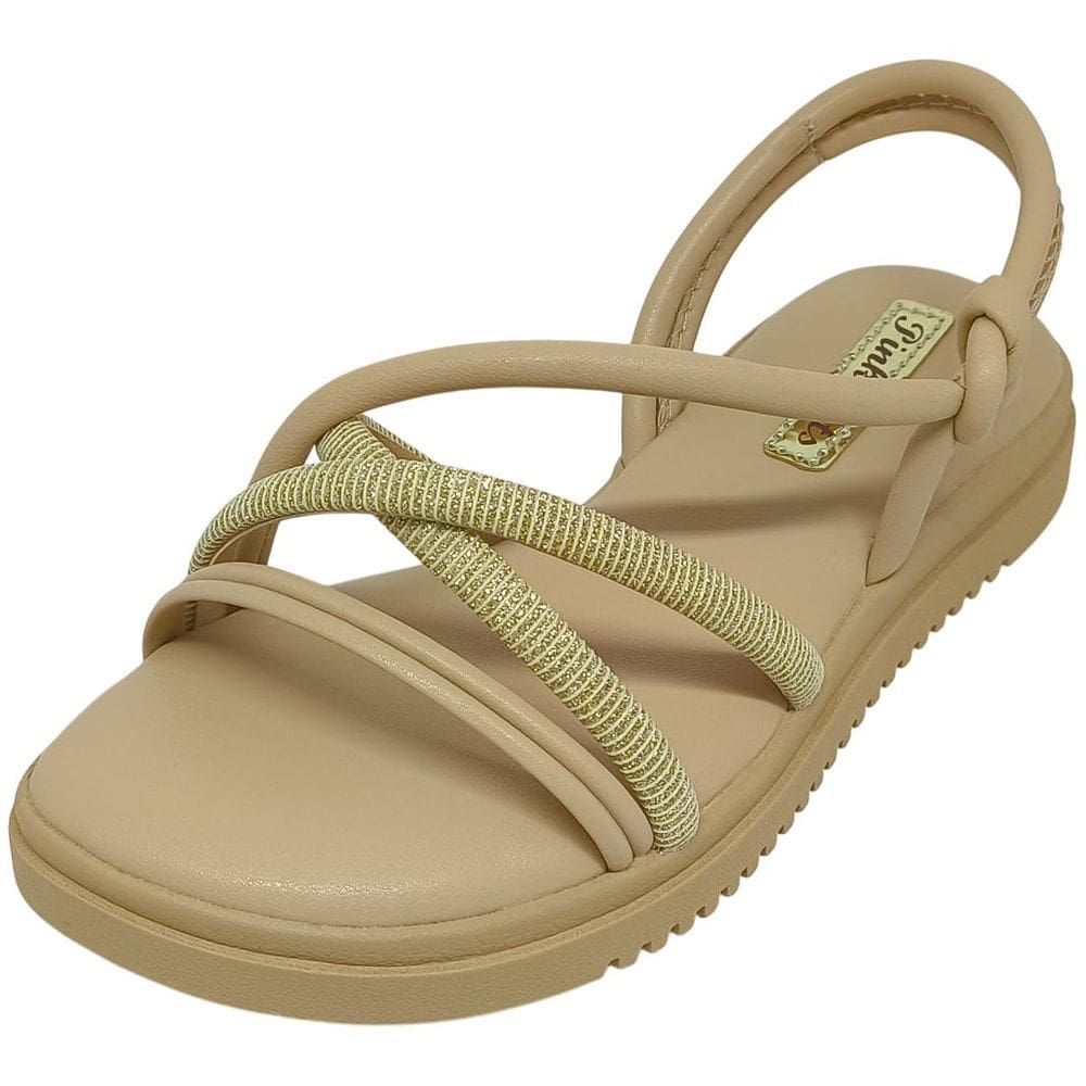 Sandalia Infantil Menina Dia a Dia Ultaconforto Pink Cats