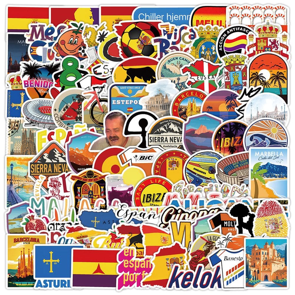 Adesivos de futebol com 50 peças de decalques esportivos criativos de futebol