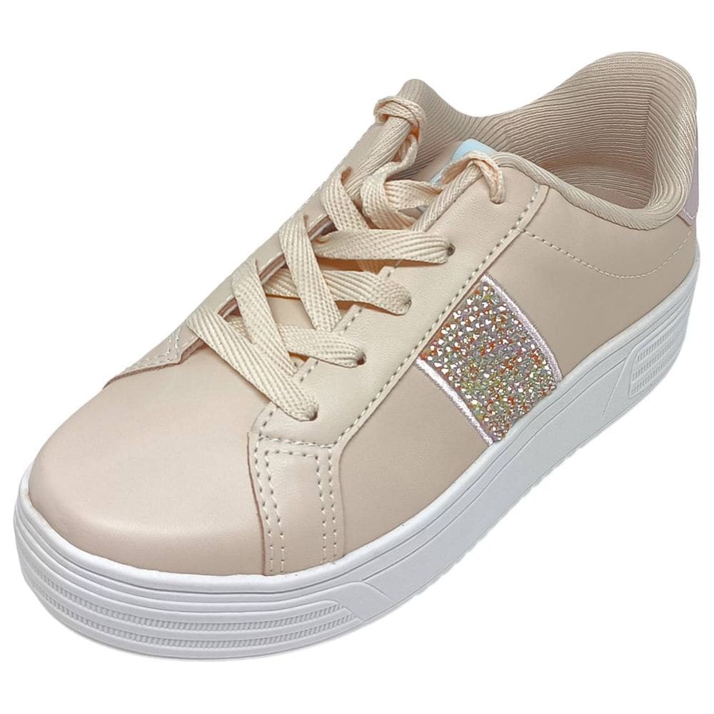 Tenis Infantil Menina Conforto Dia a Dia Elegante Pink Cats