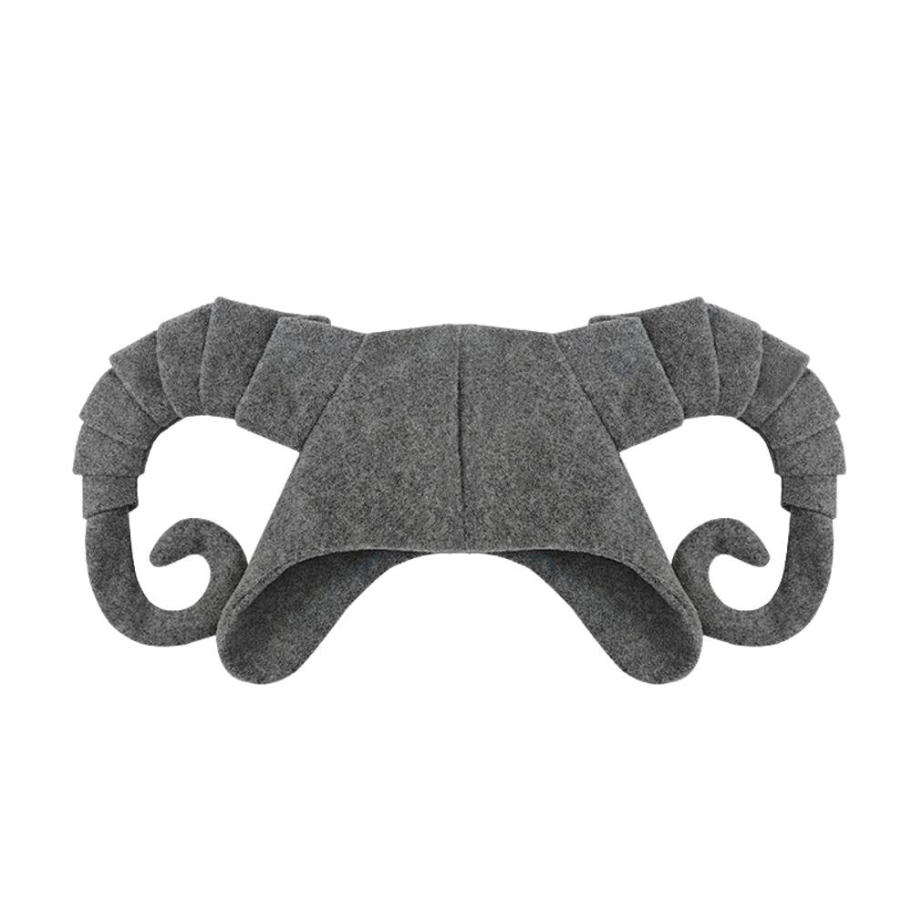 Chapéu de bruxa Devil Horns Ram Horn Witch, fantasia de Halloween