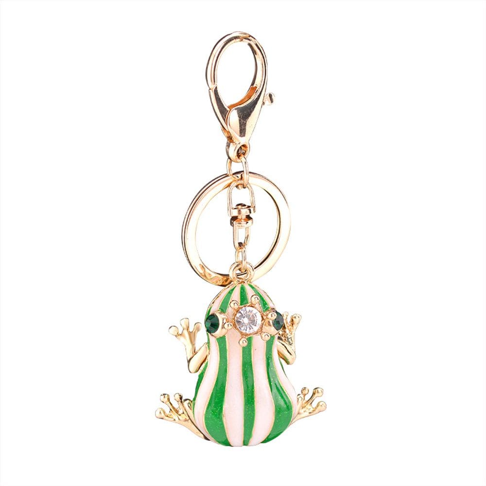 Chaveiro Creative Frog Prince Zinc Alloy Fashion Chaveiro