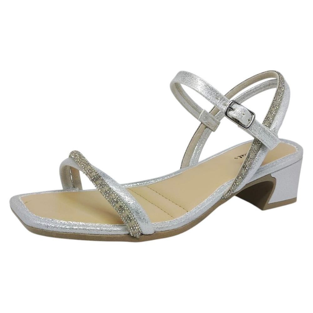 Sandália Infantil Menina Salto Baixo Brilho Estilo Pink Cats