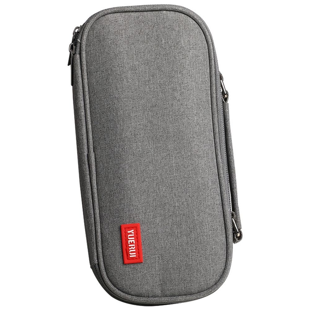 Estojo de lápis de tela grossa de 5 camadas de grande capacidade para artigos de papelaria