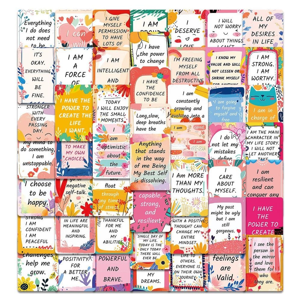 Pacote de adesivos Entrepreneur Quotes, 50 unidades motivacionais