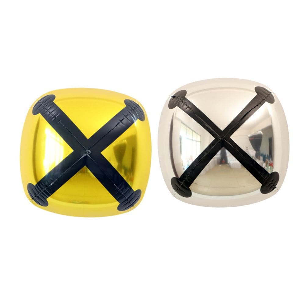 Balões metalizados, desenho animado, formato de sino, 4D, 34 cm, 2 unidades