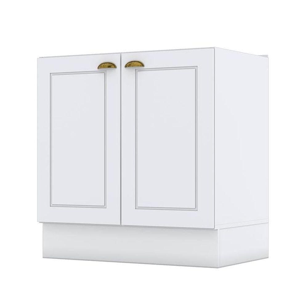 Balcão 2 Portas 80 Cm Nova York Branco - Henn