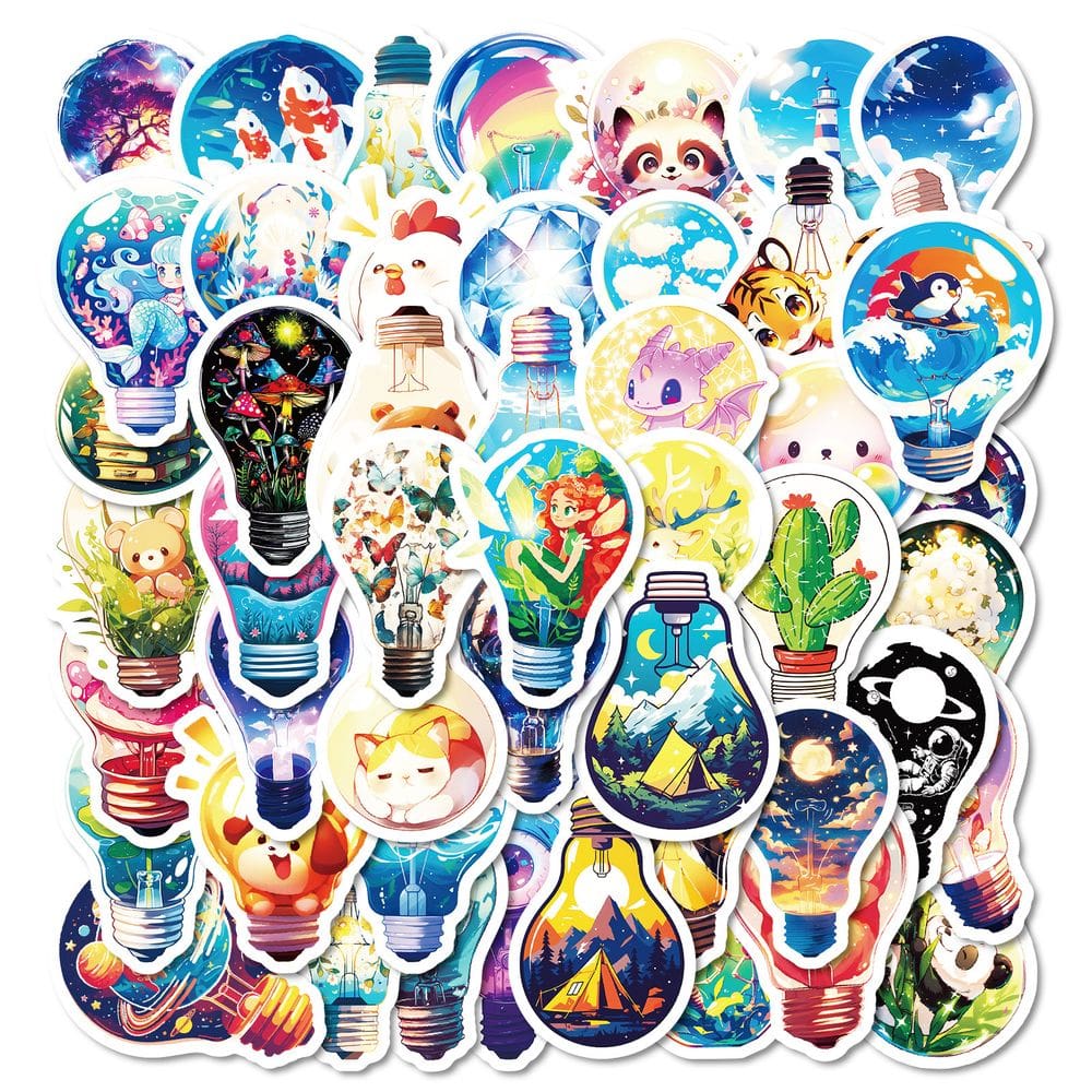 Adesivos, tampa de garrafa vintage, 50 unidades, vinil impermeável, retrô