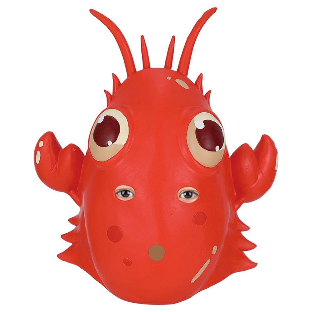 Máscara de cosplay 3D Lobster Animal Resina Animal para Adulto