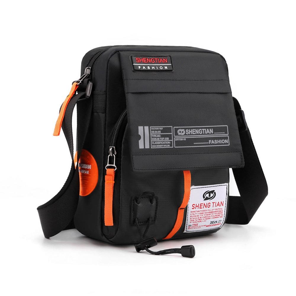 Bolsa tiracolo Messenger em tecido Oxford de estilo urbano para homens