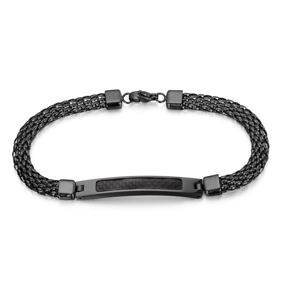Pulseira de aço inoxidável para homens, estilo minimalista retrô
