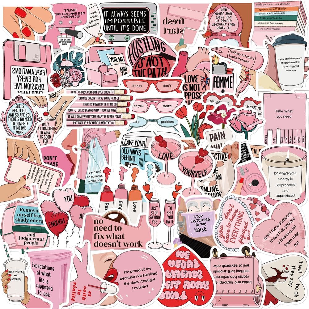 Pacote de adesivos Healthcare 52 unidades Nurse Doctor Appreciation