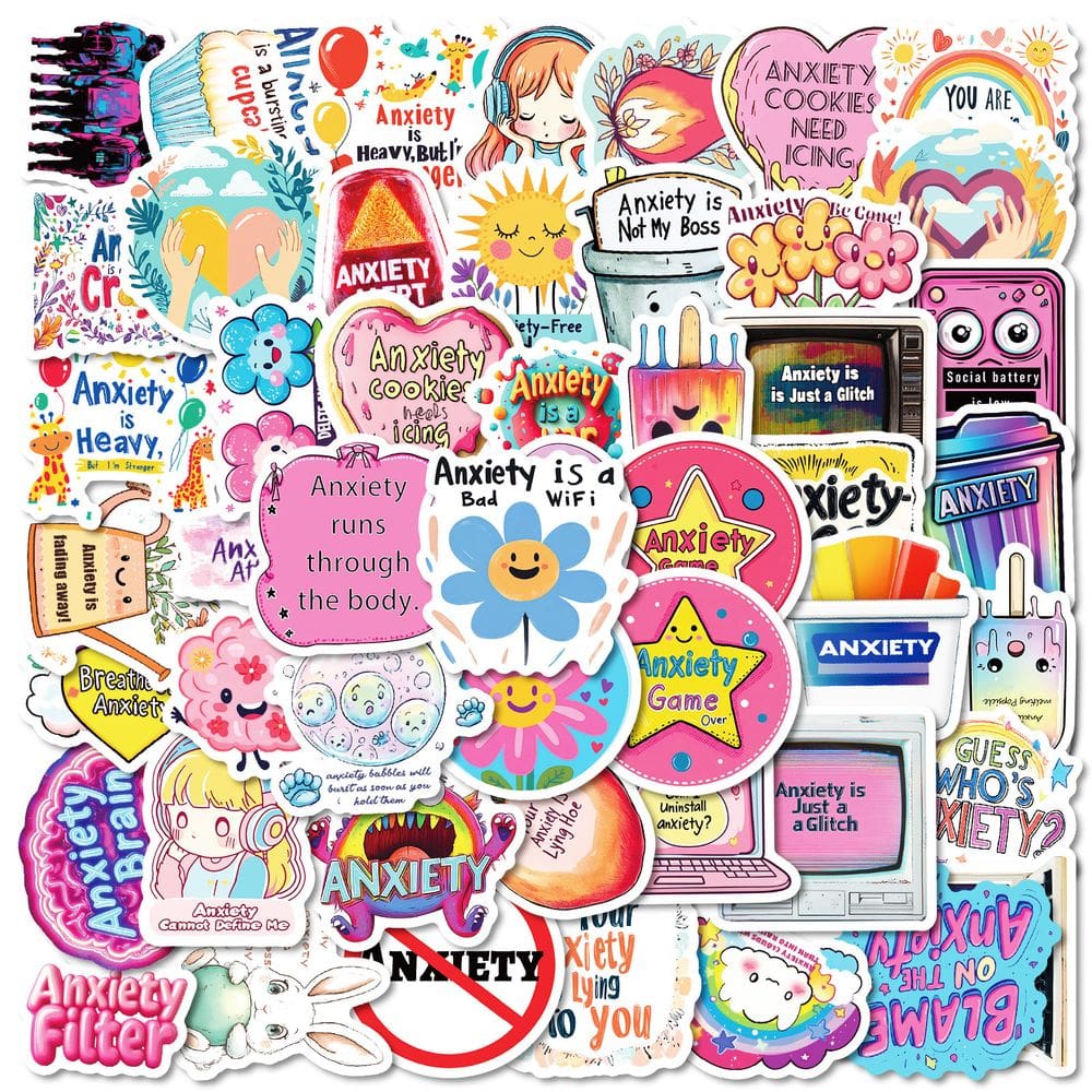 Pacote de adesivos Sarcastic Quote Decalks Funny Sarcastic 50 unidades