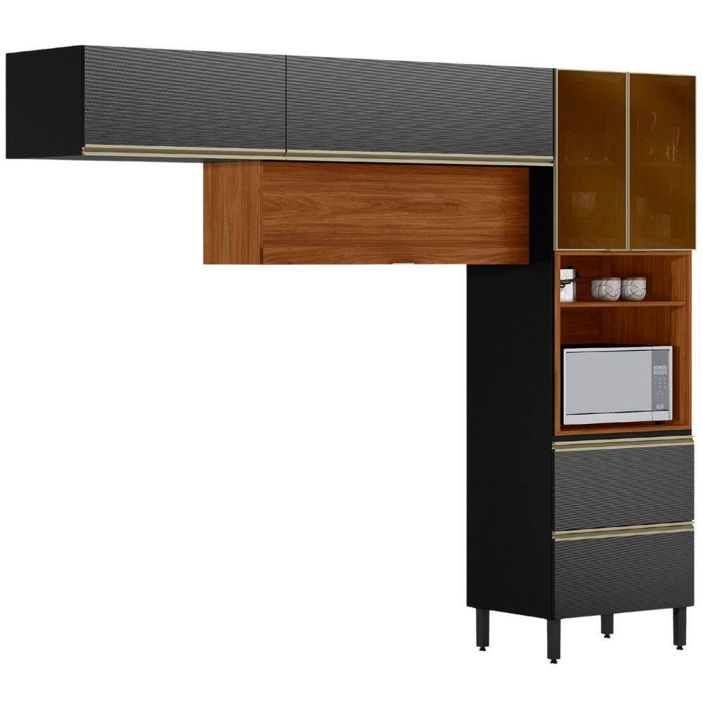 Cozinha Modulada 3 Pecas 270 cm MDF DP2701 Demartez