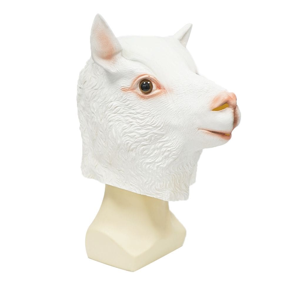 Design engraçado de máscara de cabeça de animal para cosplay de Halloween