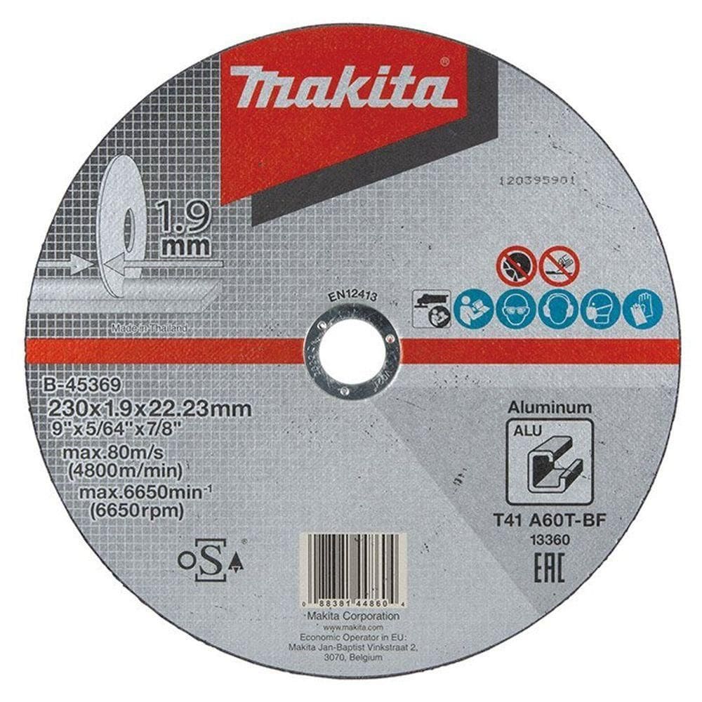 Disco De Corte Para Aluminio 230mm Makita B-45369